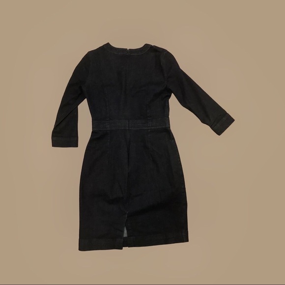 Denim A-Line Dress - Picture 3 of 3